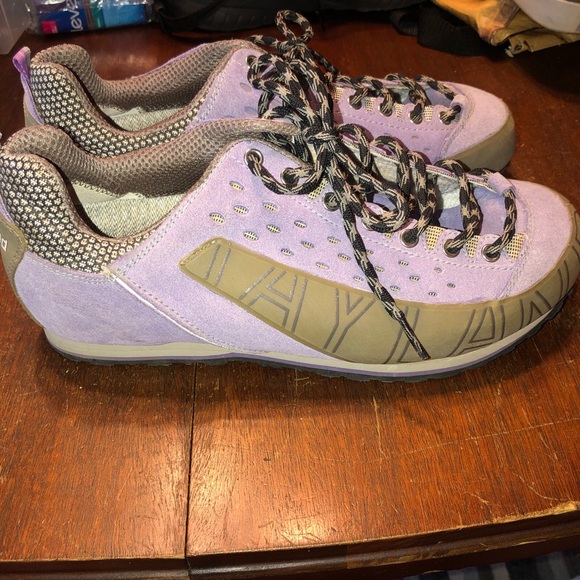 KAYLAND "COMET" PURPLE SUEDE LEATHER SNEAKERS - WOMENS SIZE 10US/7.5EU ~ - Picture 4 of 8